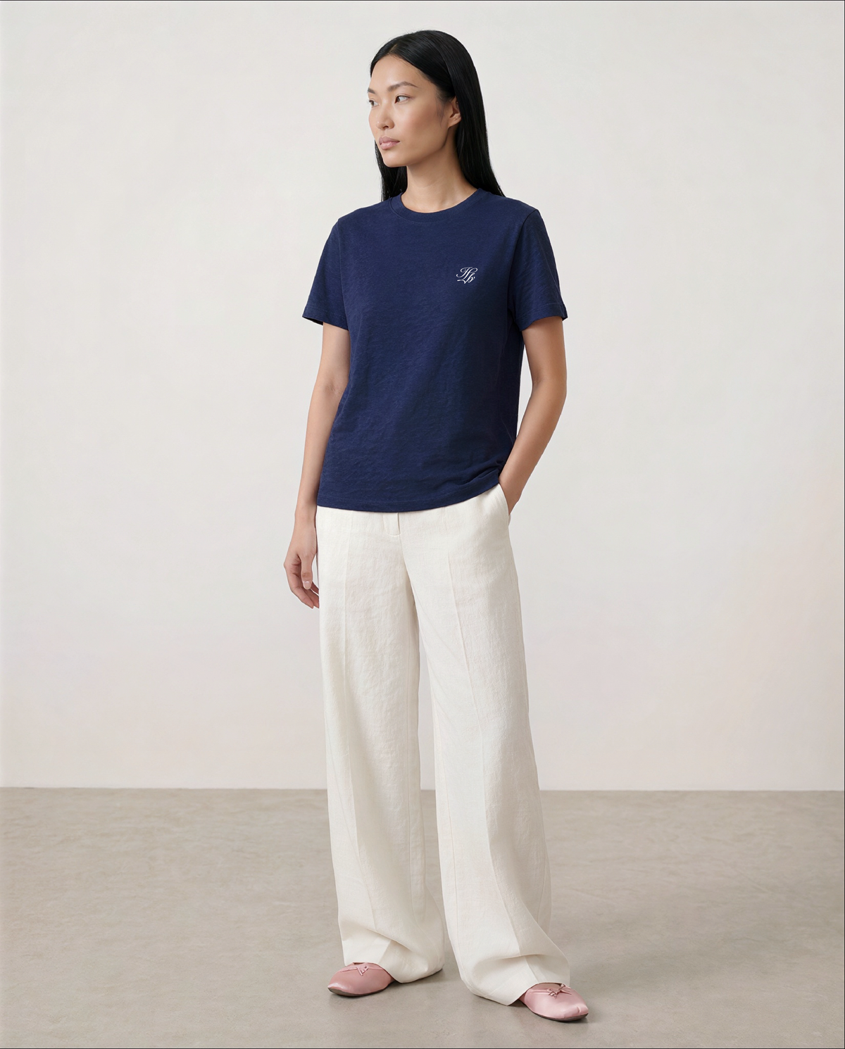 Midnight Navy / White