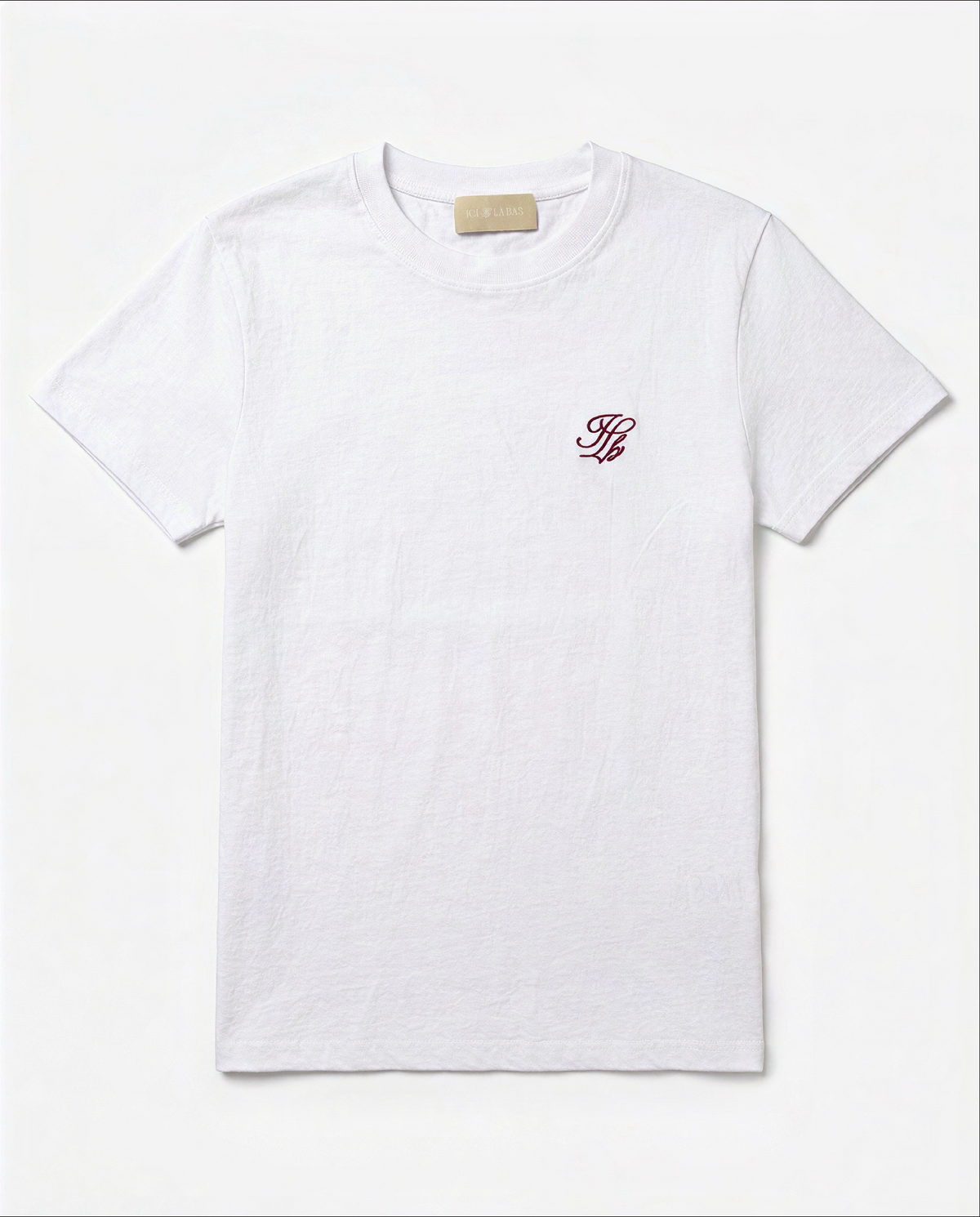 Optic White / Burgundy