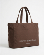 "In Service of Daily Ritual" Tote